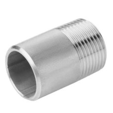 Ниппель двойной нержавеющий AISI 316 ДУ 25 ДУ2 15