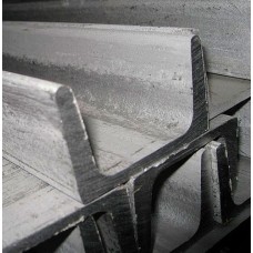 Швеллер нержавеющий г/к с уклоном внутренних граней полок 1.4401 / 316 UPN 40 (UNP) 40х20х3х3,3 мм DIN 1026-1 / EN 10279